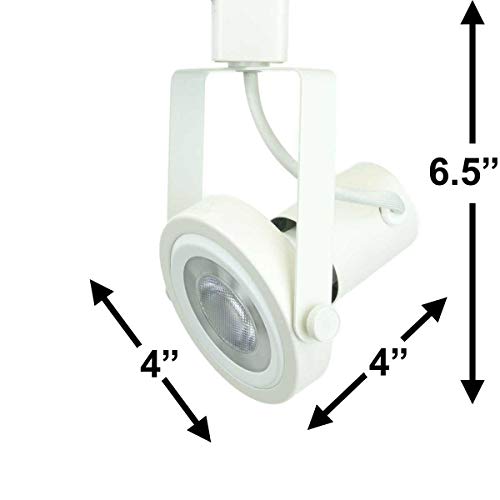 Direct-Lighting 50005 White Par30 Gimbal Ring Line Voltage Track Lighting Head #TOP3