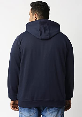 Image of Wear Your Opinion Men's Plus Size Fleece Zipper Hoodie Jacket