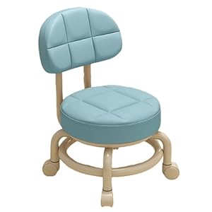 GAOZITAIGZ Rollhocker Drehbarer Hocker mit Rädern