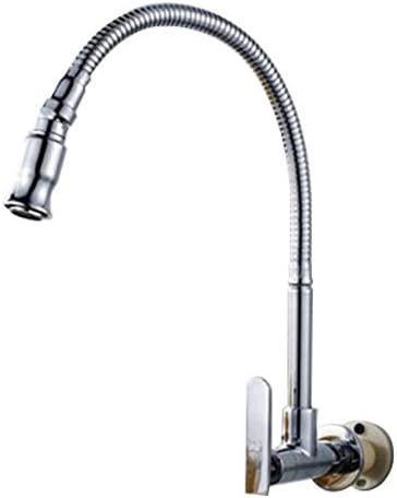 Flexible 360 Degree Swivel Pull Down Kitchen Faucet Single Handle Chrome StoHua Finish Bathroom Kitchen Water Tap Vessel Sink Faucets,Deck Mount