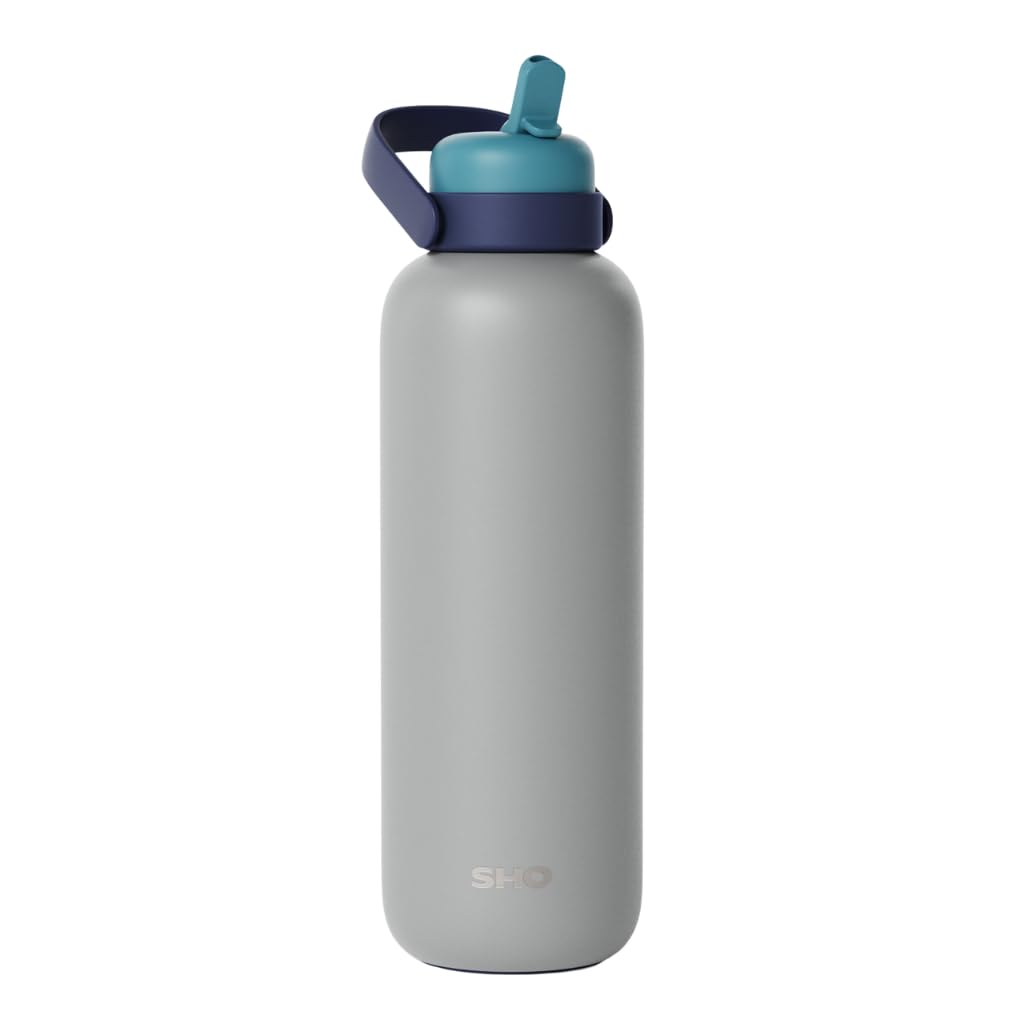 SHO Newt Insulated Stainless Steel Water Bottle (Storm Loop, 750ml)