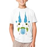[ZQMBSJ] Tシャツ キッズ コマさん 妖怪ウォッチ 半袖 子供 青少年 男の子 女の子 ジュニア 夏服 トップス 上着 カジュアル 春夏 通学 誕生日 プレゼント