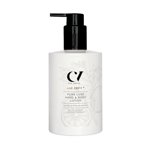 Green People Age Defy+ Pure Luxe Hand & Body Lotion - Natural, Organic Moisturiser - Luxury for Dry Skin - Citrus Scent - Vegan, 200ml