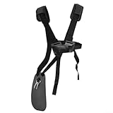 Correa de Mochila de Montaje Lateral Premium para un Transporte cómodo y Seguro (Negra)