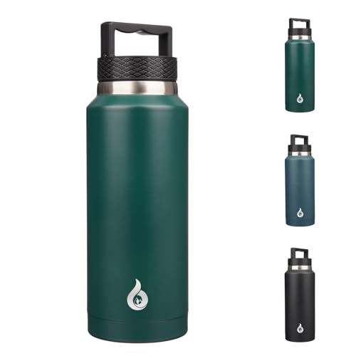 Image of BJPKPK 36oz Insulated Water Bottle Stainless Steel Water Bottle with Handle
