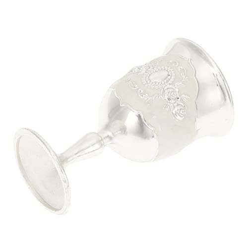 HOMOBABE Calice Da Vino in Lega Di Zinco Retrò, Coppa Da Vino Delicata Bordi Lisci, Bicchiere Whisky Per Feste, Bar e Banchetti Nuziali