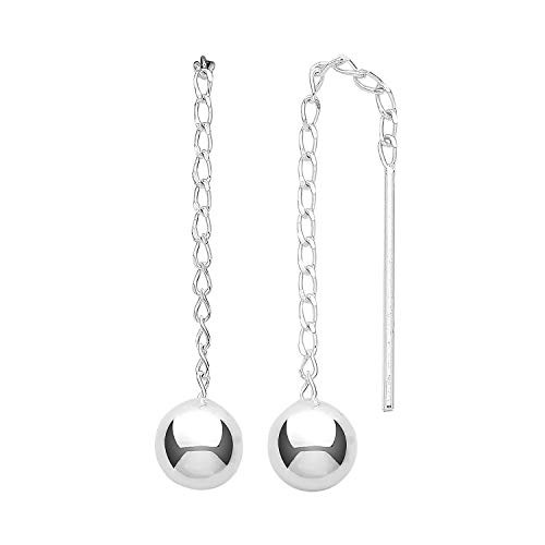 Boucles d'oreilles femme argent fin 925 puces discrètes 5mm WJS30214