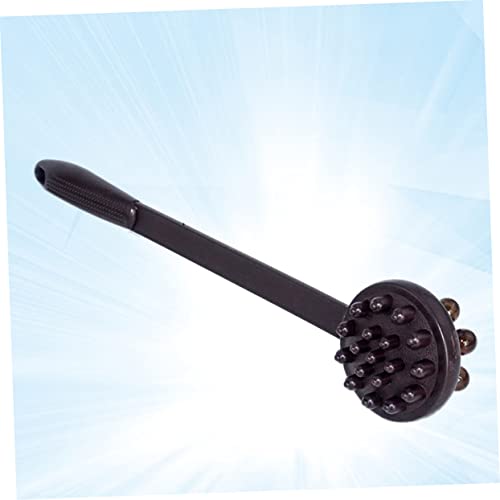Martillo de masaje de doble cara FRCOLOR para espalda, herramienta portátil para relajación muscular y estimulación de meridianos miniatura 3