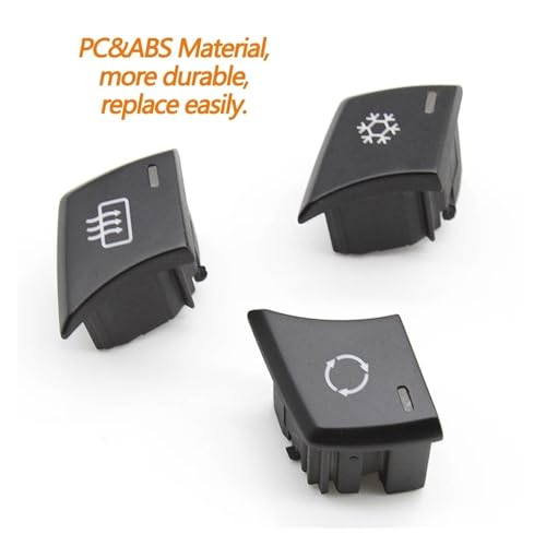 Botón interruptor AC para BMW E87 E90 restauración del aire acondicionado para viajes cómodos 4