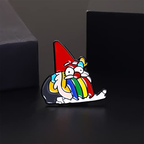 Image of Cute Enamel Pins Cartoon Lapel Pin Brooch Badge for Backpack Jackets Funny Tiger Pins for Gift Anime Enamel Pin for Clothing Hat Decoration