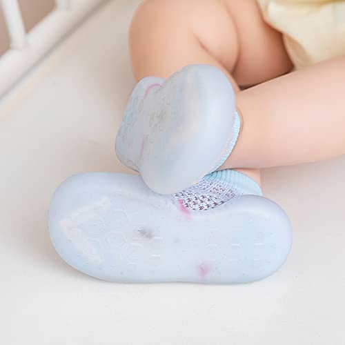 Baby Boy Shoes Infant Boys Girls Socks Shoes Toddler Breathable Mesh The Floor Socks Non Slip Prewalker Shoes Gift B4