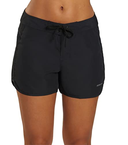 Sporti SAW015 Women'S Solid 4 Inch Inseam Board Short cover