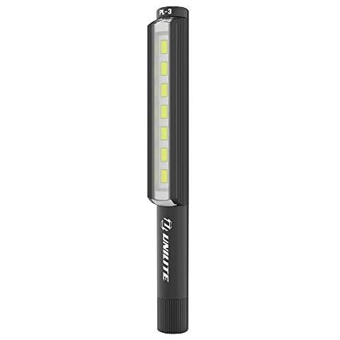Unilite PL-3 High Grade LED Aluminium Pocket Inspection Light | 275 Lumen | Strong Magnetic Base | 3 x AAA Batteries (Included) Cover