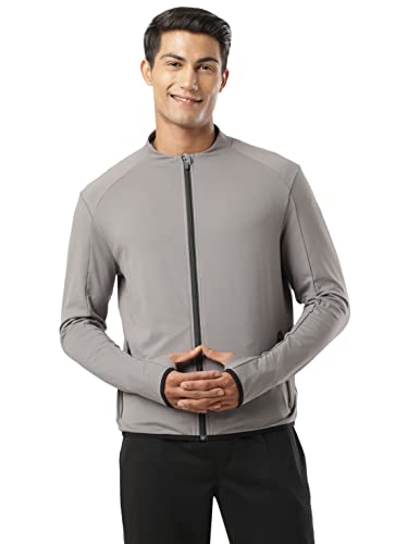 Image of Jockey SP17 Men's Soft Touch Microfiber Elastane Stretch Thumbhole Jacket with Stay Dry Treatment