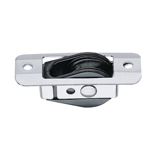 Harken 287 29mm Through-Deck Bullet Block - Stainless Steel Cover
