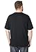 KingSize Men's Big & Tall Shrink-Less Lightweight Pocket Crewneck T-Shirt - 8XL, Black