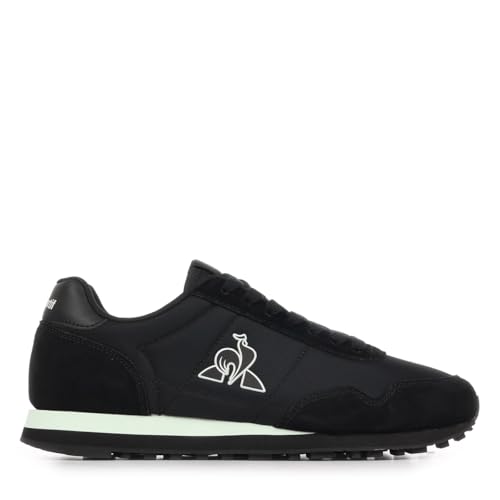 Le Coq Sportif Astra Neon Black/Clearly Aqua, Zapatillas Hombre, 46 EU