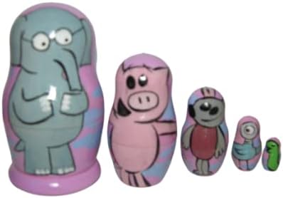 Elephant and Piggie Nesting Doll