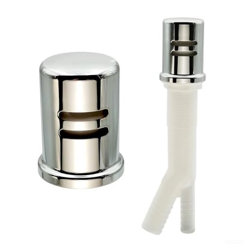 Kit de espacio de aire para lavavajillas con tapa de latón de alta calidad y cuerpo ABS reforzado para soportar un rendimiento fiable del sistema de drenaje (A)