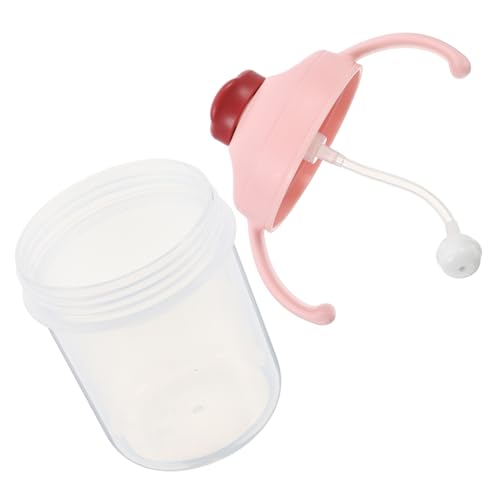 KOMBIUDA Weighted Straw Sippy Cup 2 Handles Regulating Cup for Independent Drinking