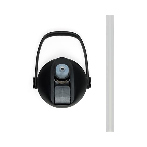 CamelBak Thrive Flip Straw Accessory Replacement Cap and Straw Leak Proof Flip Straw Lid Compatible with All Thrive Flip Straw Bottles Black