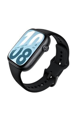 Image of HONOR Watch X5i Smartwatch, 1.97 inch Thin Bezel AMOLED Display, 21-Day Battery Life, Bluetooth Calling, 109 Sports Modes, Sleep Tracking, 10m Water Resistant, Android & iOS Compatible, Black