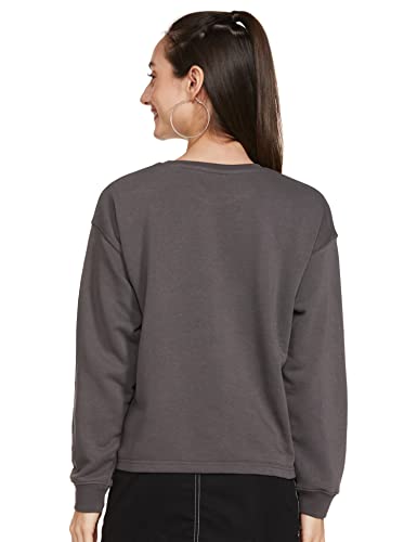Image of Levi's Women Cotton Blend Crew Neck Sweatshirt