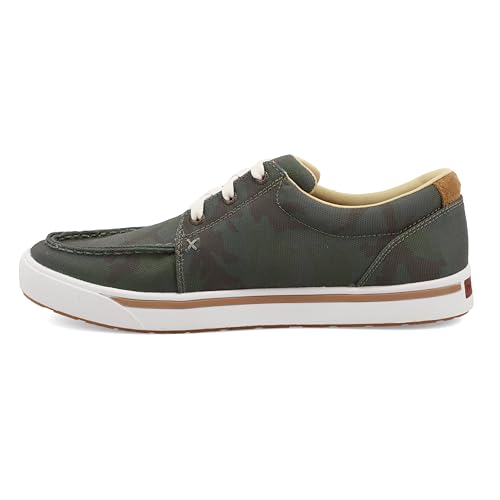 Image of Twisted X Men`s Green Camo Kicks Green 11.5 M