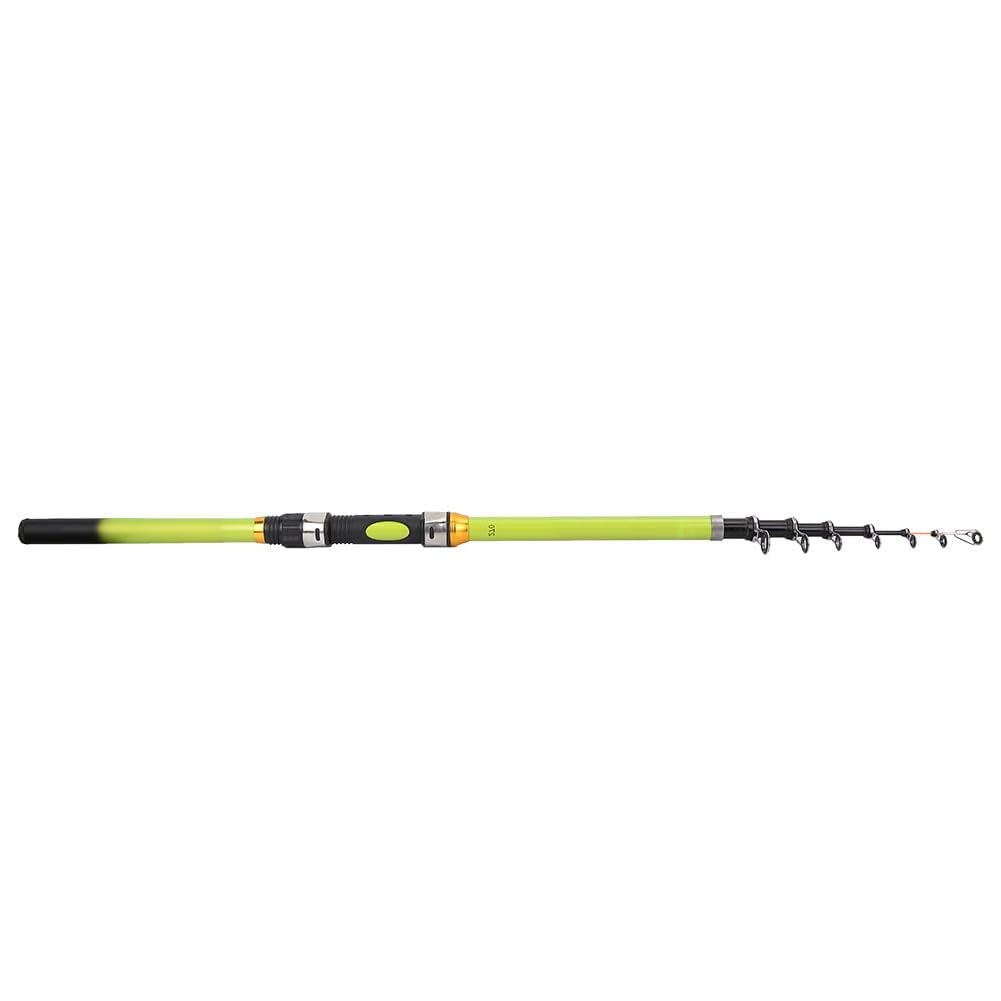 Teleskopowa Krótka Wędka Mini Przenośna z Włókna Węglowego - Morska Ultralekka Casting Rod Sea Pole Akcesoria