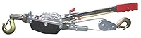 Kerbl Seilzug mit Ratsche Hand Power Puller (360° drehbarer geschmiedeter Stahlhaken mit Sicherheitslasche, Seillänge 3 m) 37116