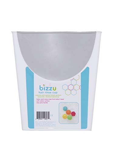 Bizzu Rinse cup for Baby, Toddler and Child Bath, Tear-Free Bathtime Accessory, Shampoo Rinser, Baby Bathing Must Have – Image 3