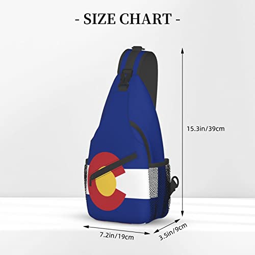 Mochila bandolera unisex color negro miniatura 4