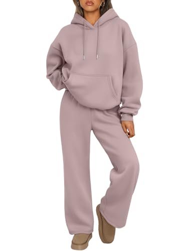 Trendy Queen Womens 2 Piece Outfits Fall Fashion Sweatsuits Oversized