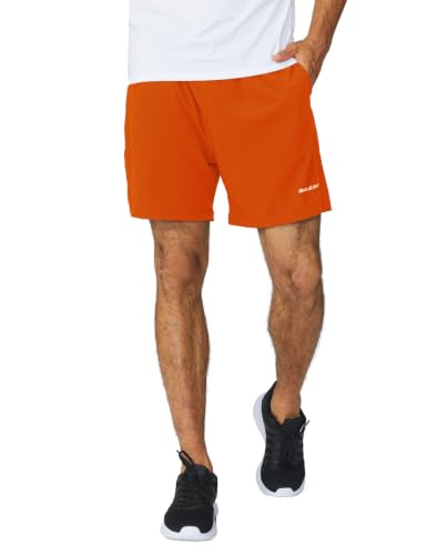 Image of baleaf Men's 5 inch Running Athletic Shorts with Liner /No Liner