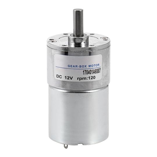 DC Geared full copper industrial grade motor 24V 37mm Diameter Side Shaft 2.5RPM-image-22