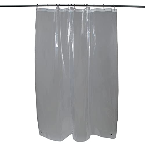 Bath Bliss 6 Gauge Shower Liner in Clear Duscheinlage, farblos Cover