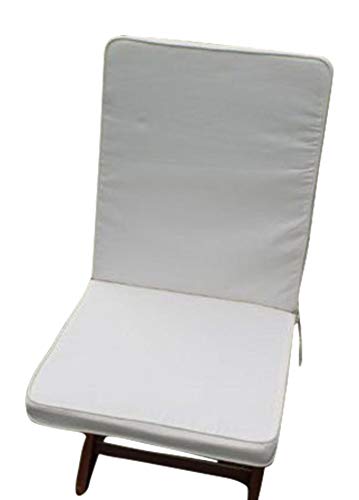 UK-Gardens - Cojín Plegable para Silla de jardín