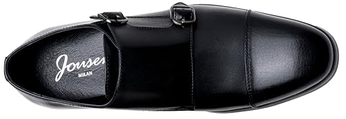 Jousen Dress Shoes for Men Monk Strap Loafers for Men4