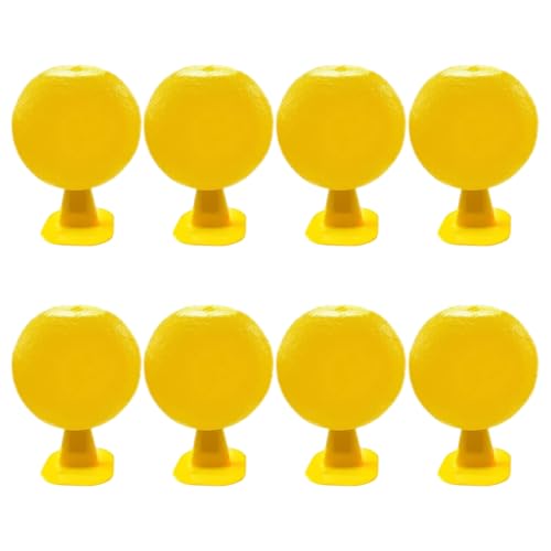 Trampas para moscas pegajosas amarillas con adhesivo de doble cara para control en interiores 2