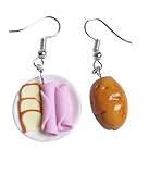 raclette boucles d'oreille rigolo jambon pdt fromage depareillees...
