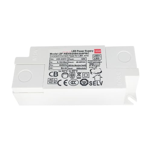 Fuente de alimentación de corriente constante de 18W y driver LED aislado 5