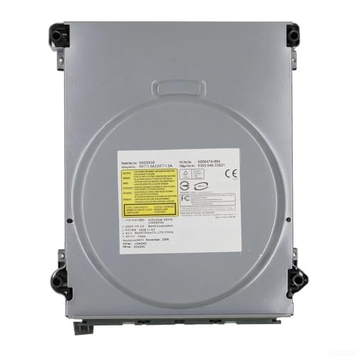 NiuLumea Reemplazo completo VAD6038 para unidad de DVD (1 unidad) para Microsoft para Xbox 360, mecanismo integrado de lectura y accionamiento, para mejorar el reconocimiento de disco