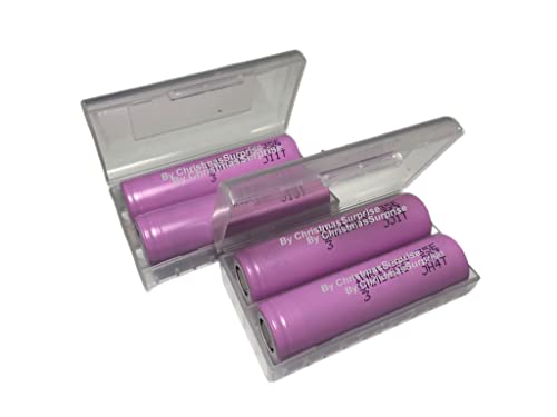 4 Pack of Genuine Samsung35E-3500mAh Flat Top