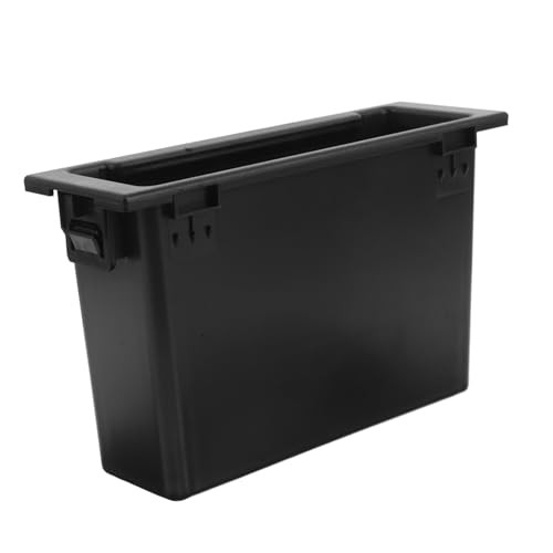 Happyyami Single Din Car Stereo Storage Box Durable Dashboard Organizer for Easy Installation Car Seat Side Pocket for Radio and Dash Accessories Compact Auto Storage