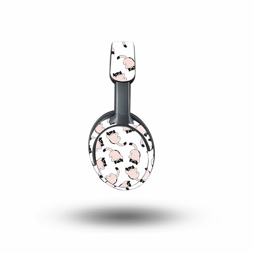 Image of MightySkins Skin Compatible with Bose QuietComfort Ultra - Raining Cats | Protective, Durable, and Unique Vinyl Decal wrap Cover | Easy to Apply, Remove, and Change Styles