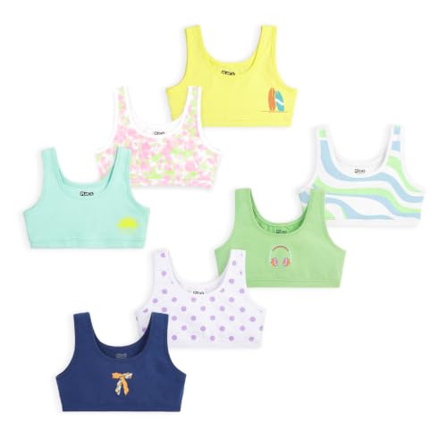 Image of YouGotPlanB Cotton Sports Bra | Ages 8-16 Years | U-Shaped Style | Non-Padded, Double-Layered for Coverage