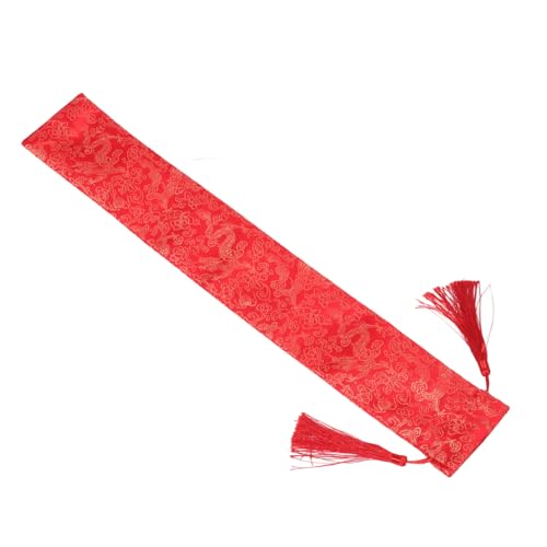 BCOATH Mahjong Rack Cover Sleeve Durable Cloth Protector for Mahjong Easy Maintenance and Portable Design for Travel and Home Use Dragon Pattern