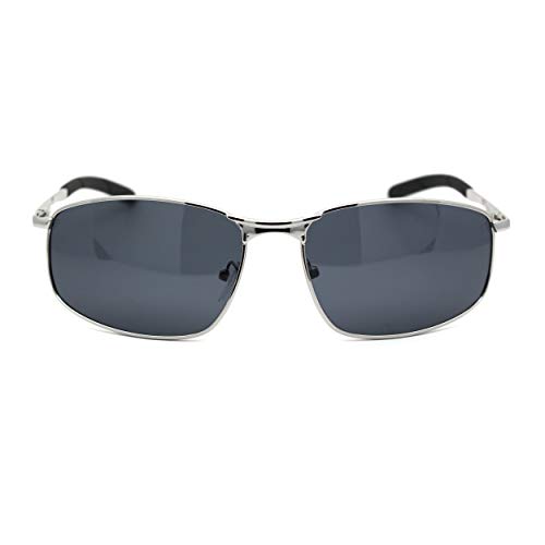 Mens Polarized Metal Rim Warp Sport Agent Sunglasses2