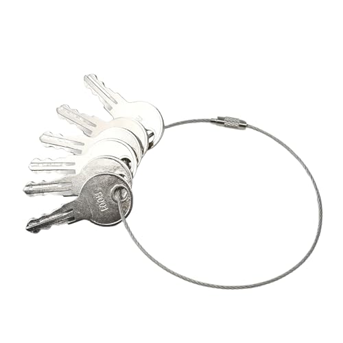 Image of RV Key R001 RV Camper Trailer Keys Compatible with Southco Truck RV Baggage /Compartment Door Lock 230012 RV Replacement Keys Compartment Key 6 Pcs