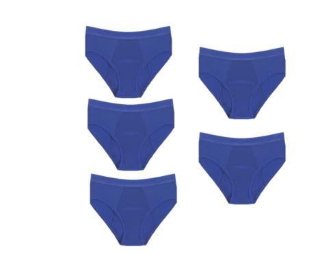 VEINTITRÉS Menstruationsslips, 4-lagig, hohe Saugfähigkeit, Schwarz